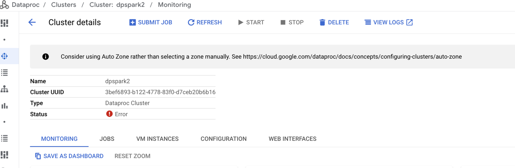Invalid Subscription ID